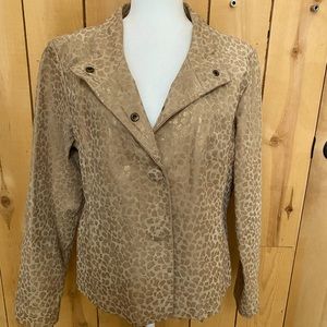 Live A Little leather jacket